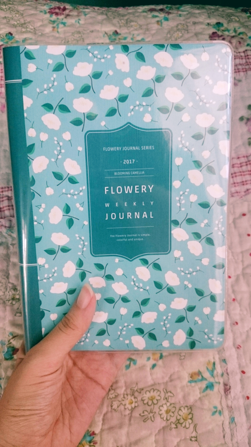 [Stationery Review] ARDIUM 2017 Flowery Weekly Journal – Blooming Camellia